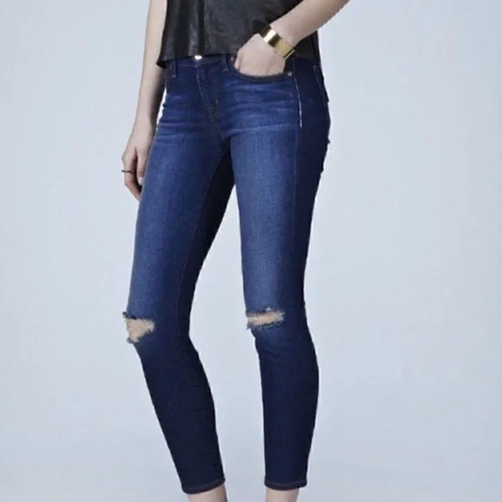 J Brand Denim Destressed Alta Jeans Size 26